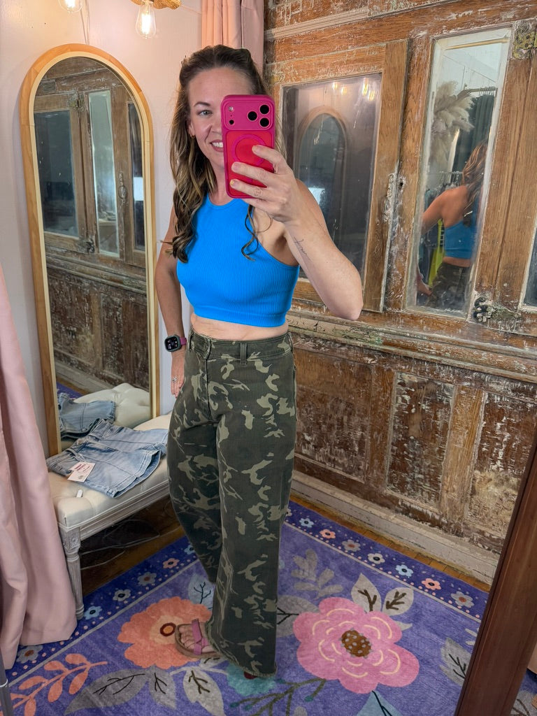 Main Character Camo Jeans