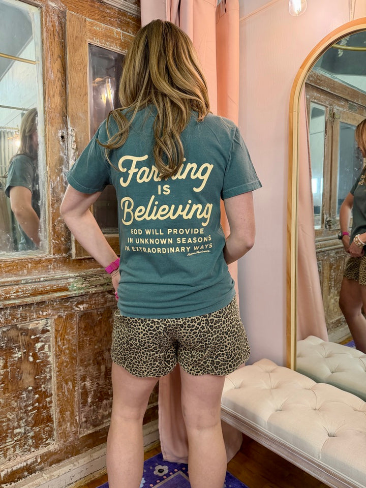 Farming Is Believing Graphic Tee