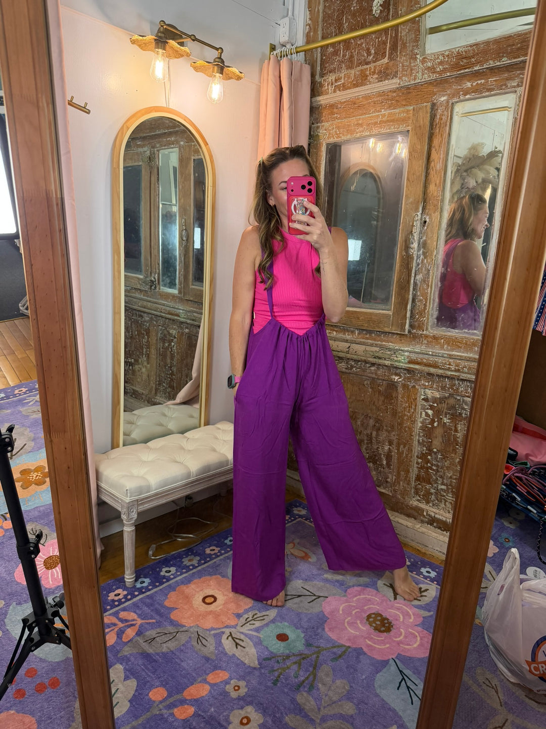 Plum Perfect Wide Leg Jumpsuit