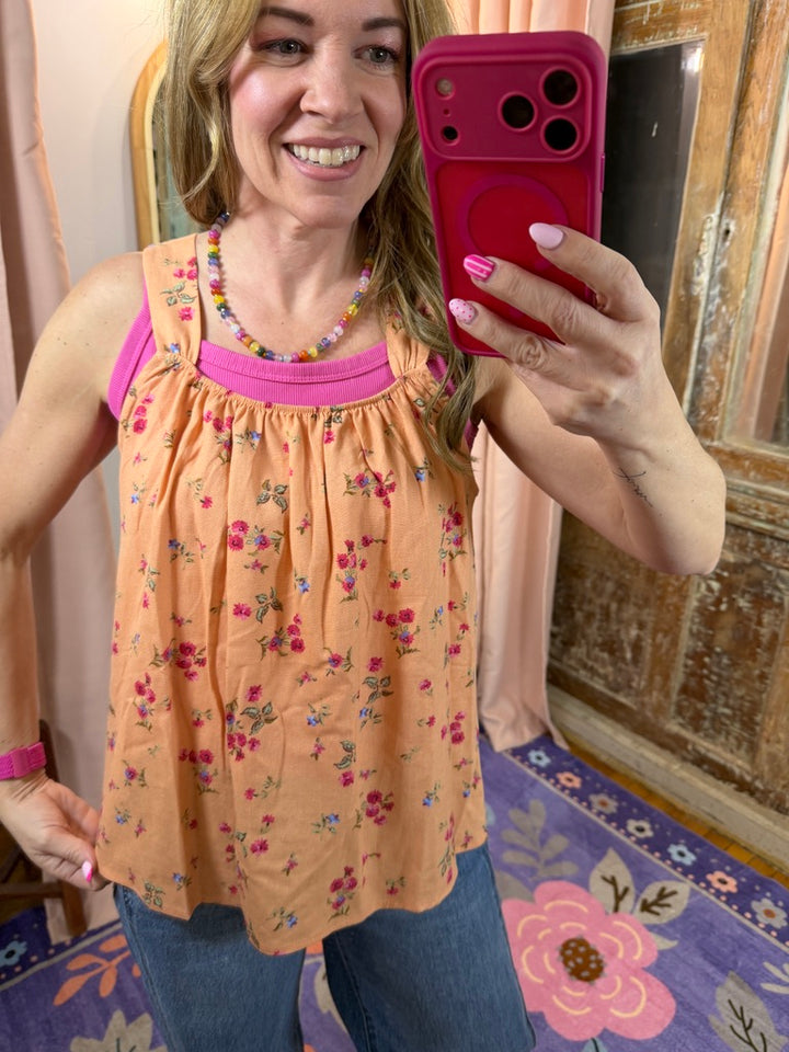Peach Blossom Breeze Top