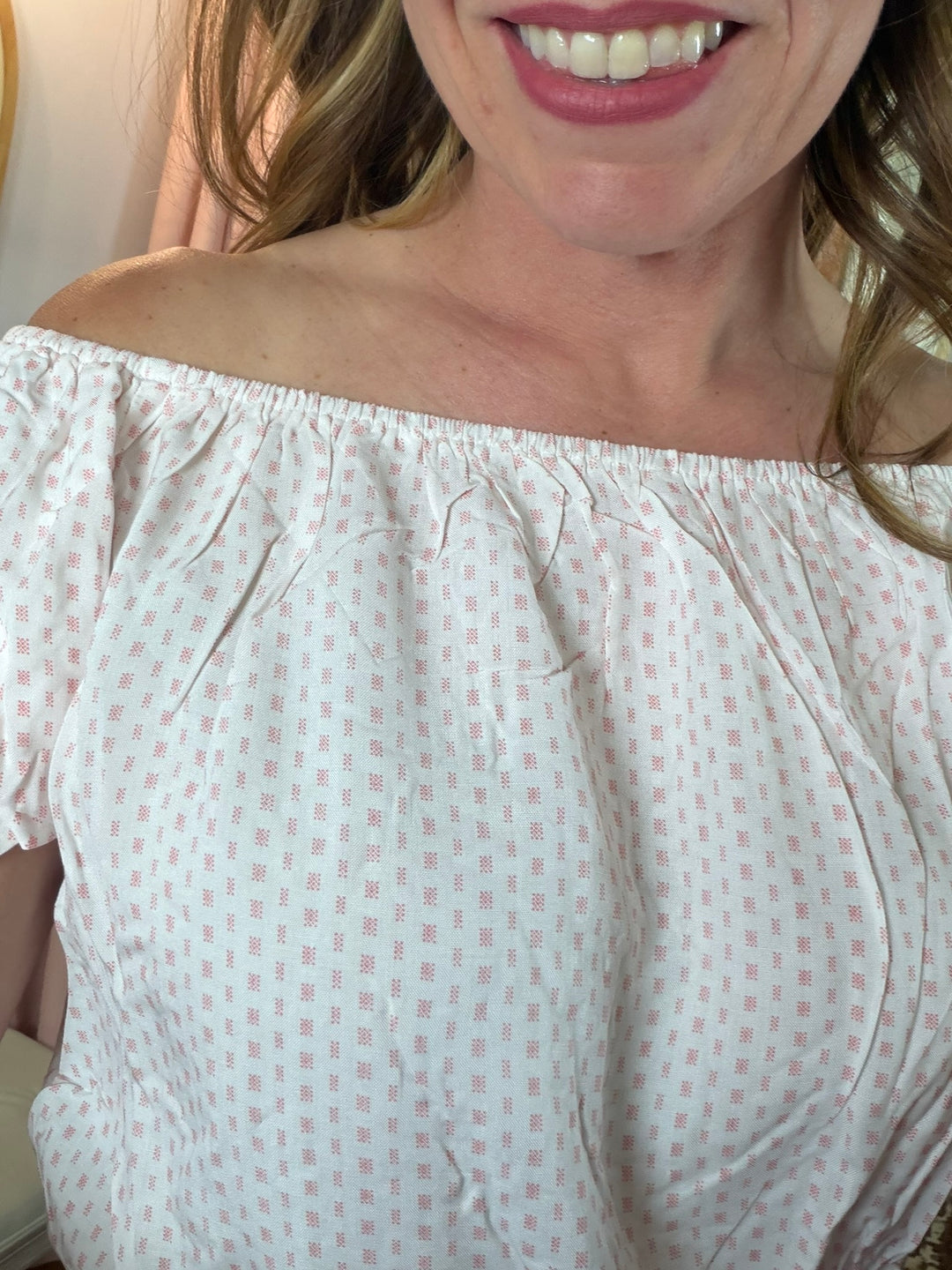 Pink Lemonade Puff Top 🍋🌸