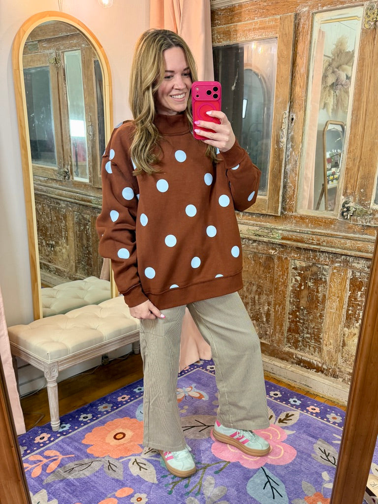 Good Day 2-Sided Mock Sweatshirt