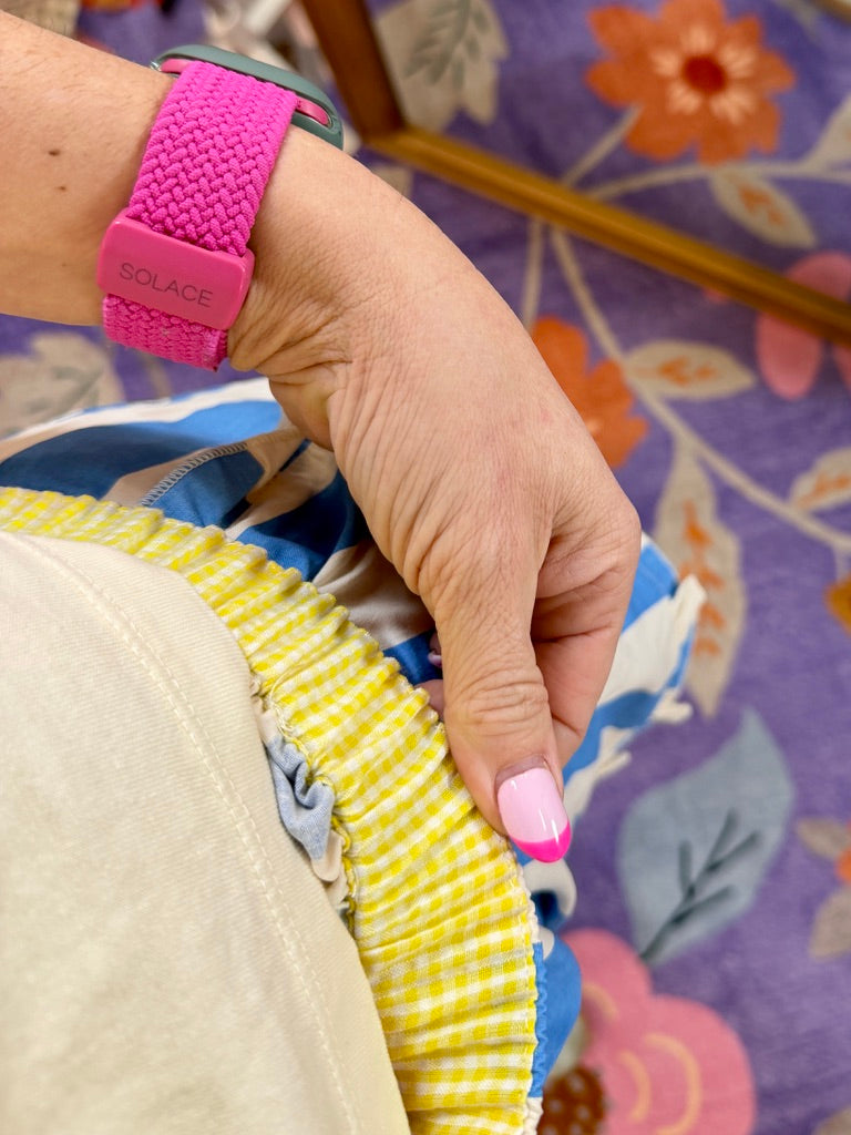 Chunky Stripe Ruffle Shorts