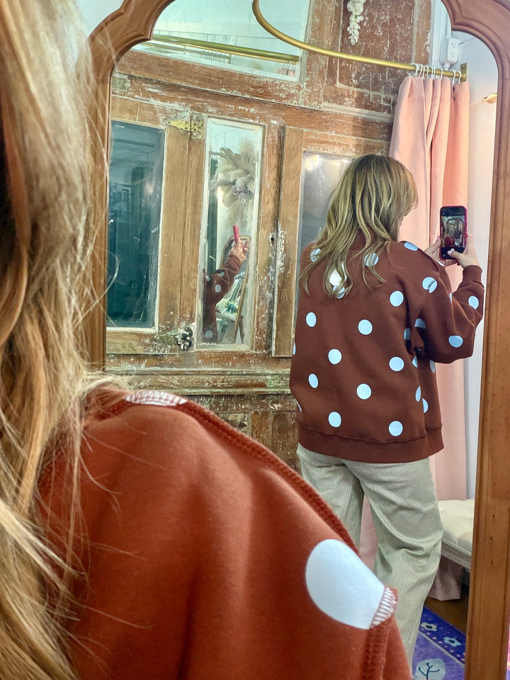 Good Day 2-Sided Mock Sweatshirt