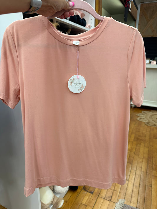 Round Neck Basic Tee