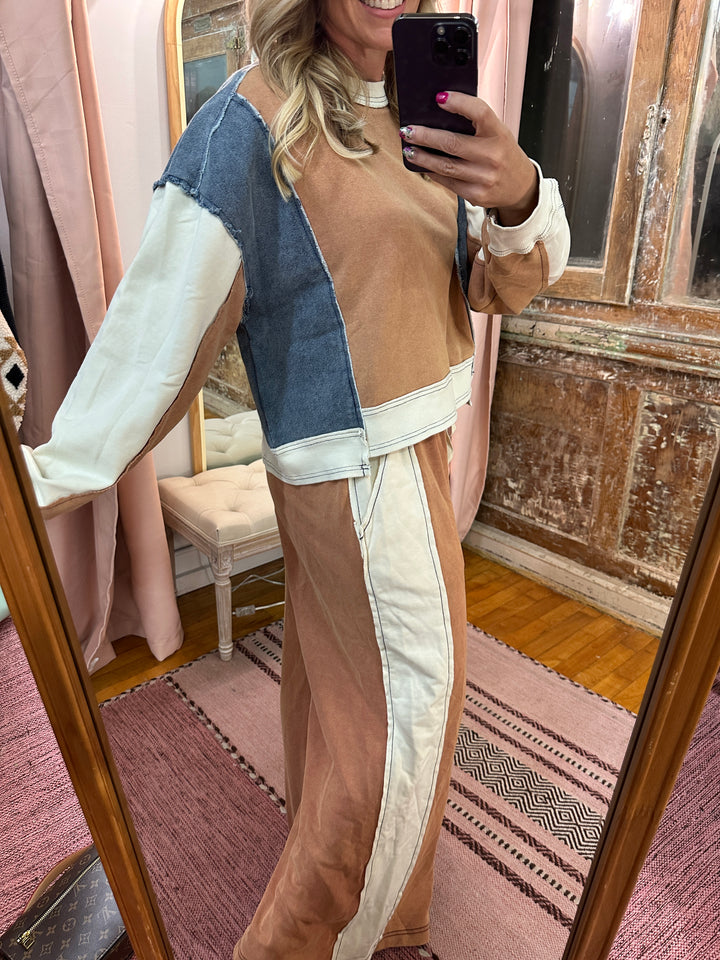 Cinnamon Wide Leg Pants