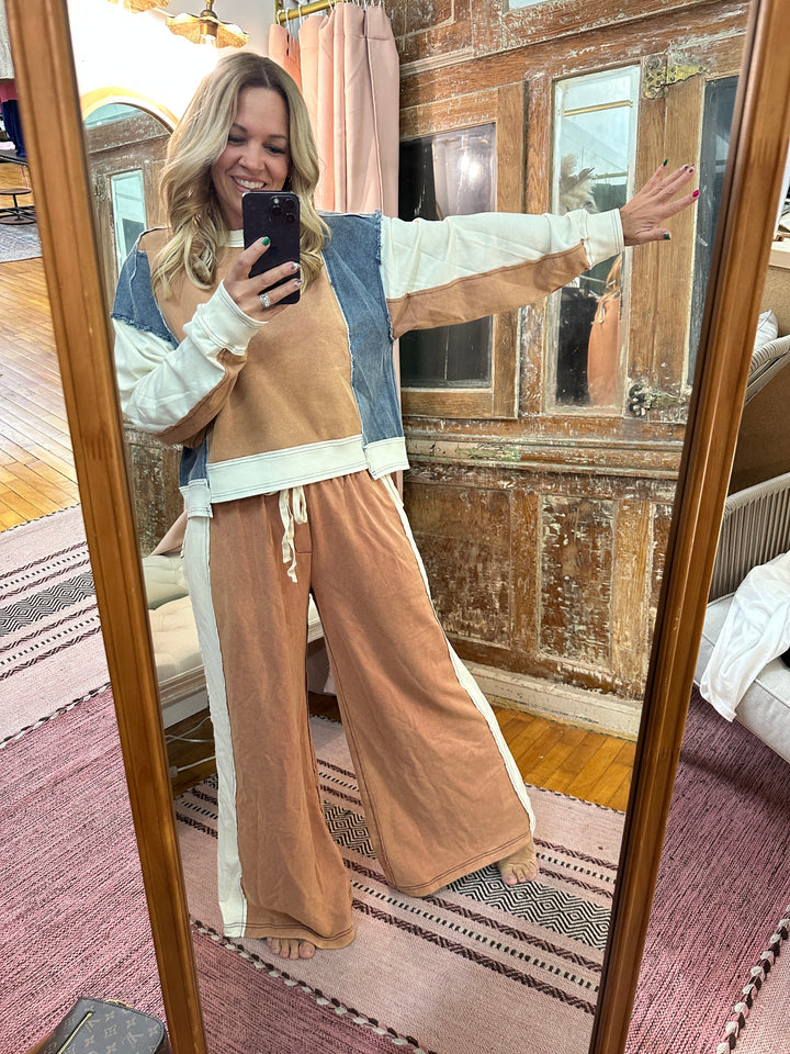 Cinnamon Wide Leg Pants