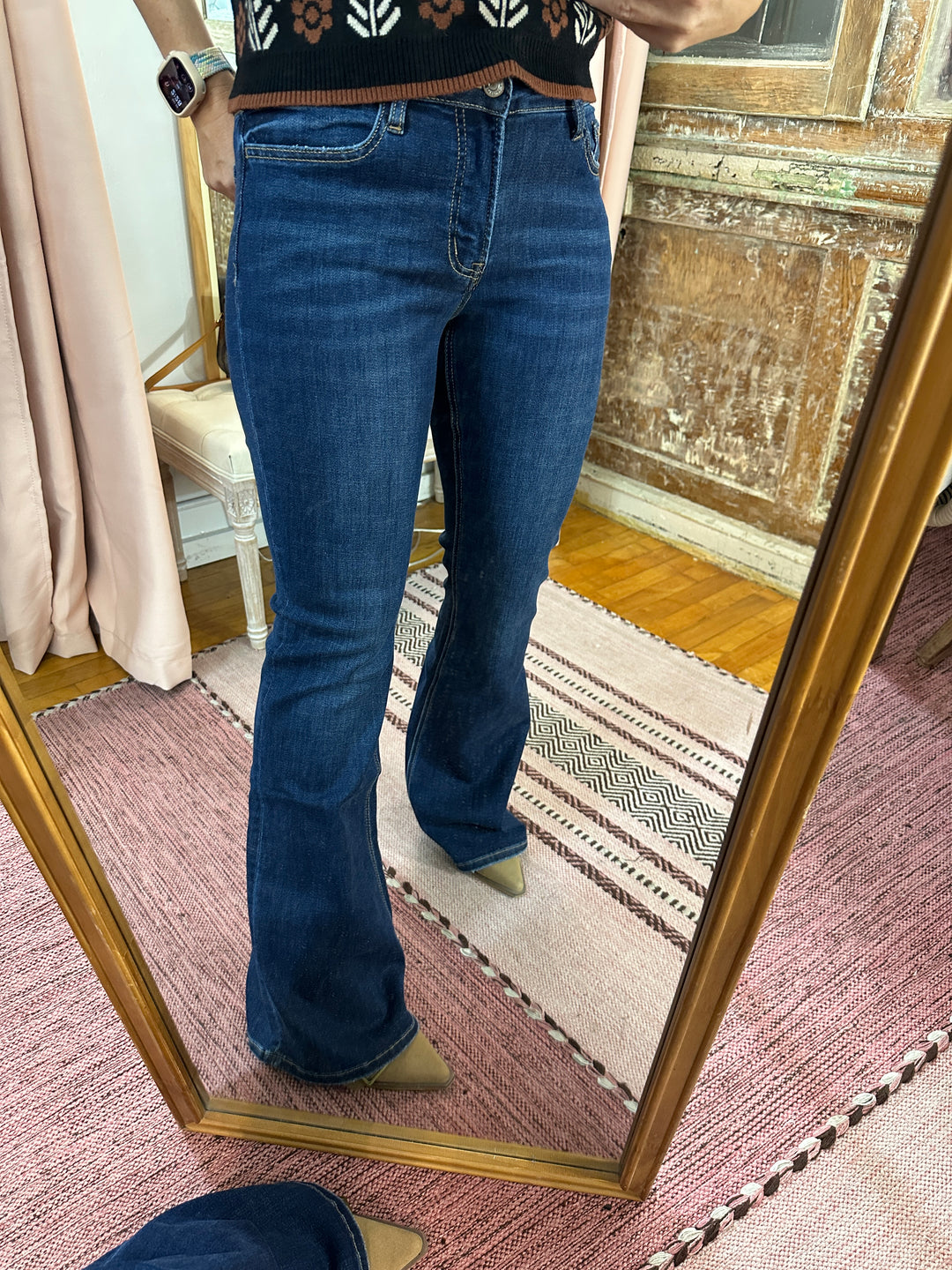 Lovervet Mid Rise Flare Jeans