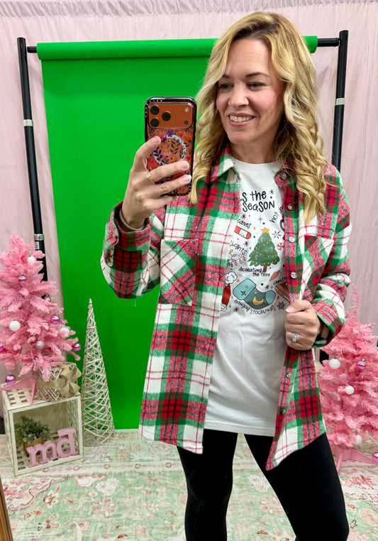 Christmas Shacket