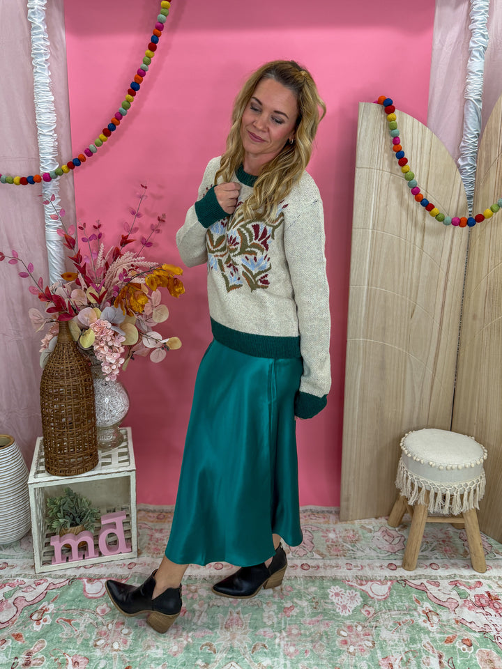 Woodland Whimsy Knit Sweater