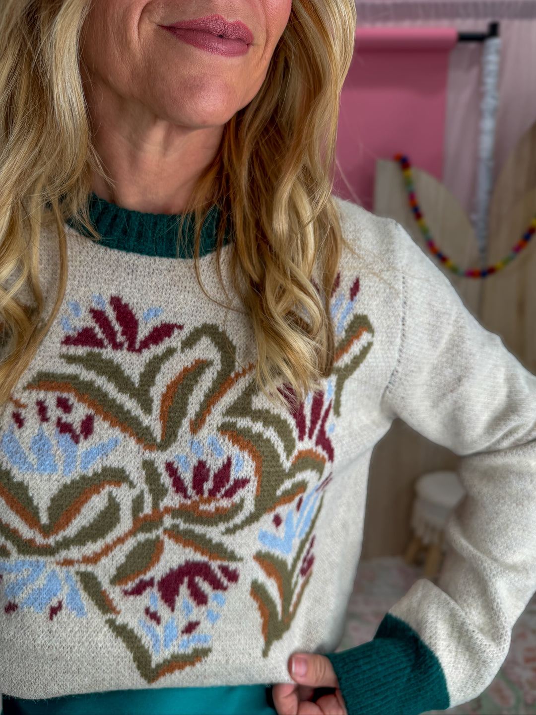 Woodland Whimsy Knit Sweater