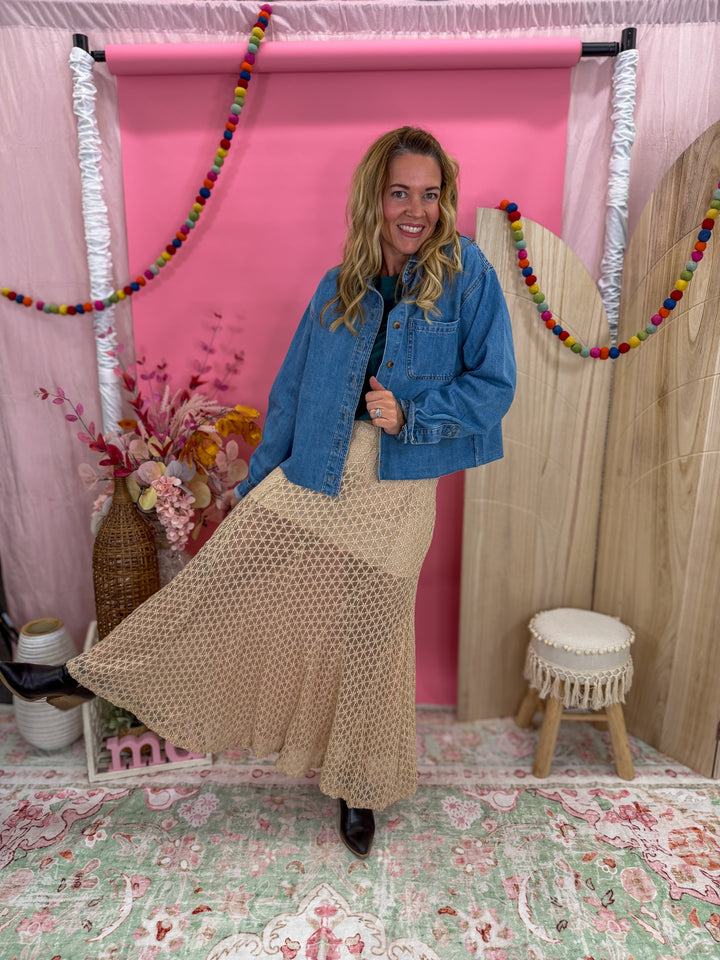 Free Spirit Denim Shacket