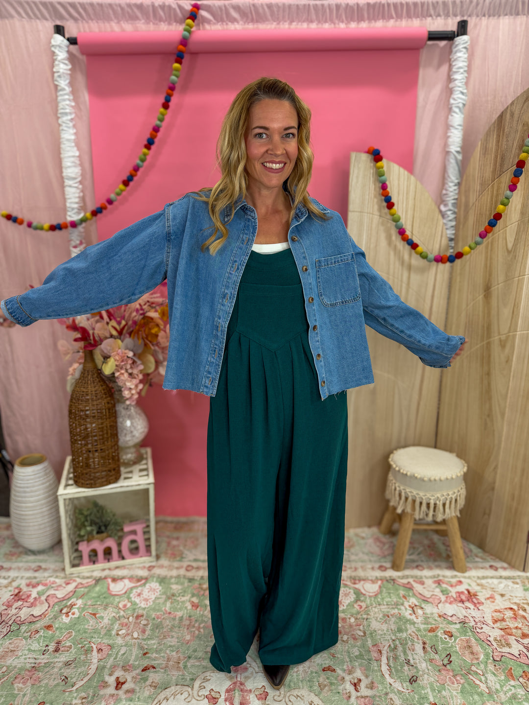 Free Spirit Denim Shacket