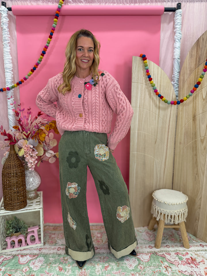 Sweetheart Crochet Garden Cardigan