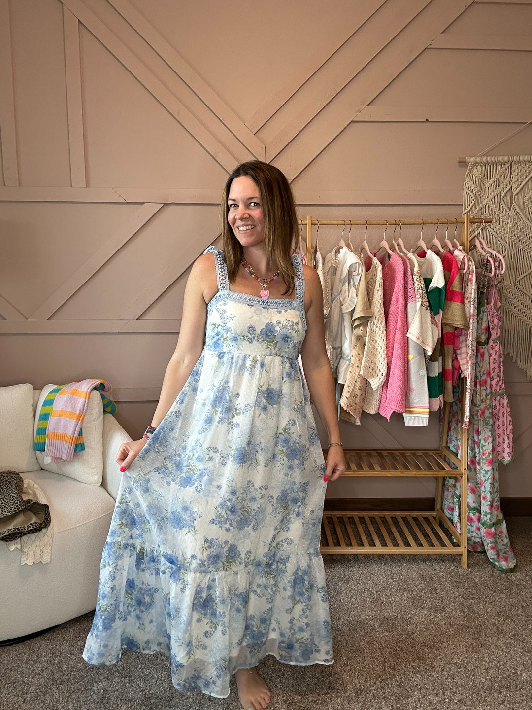 Blooming Romance Midi Dress