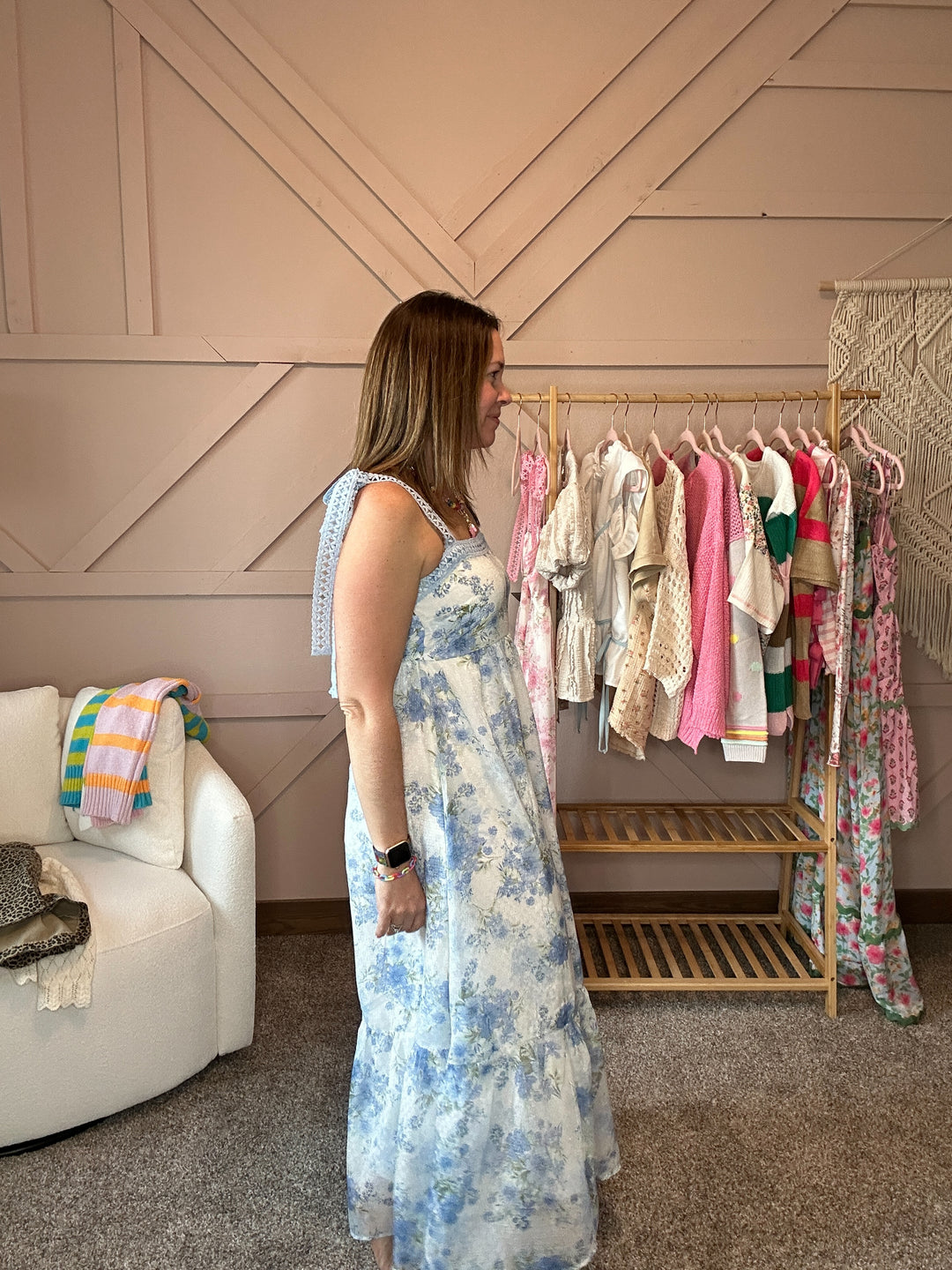 Blooming Romance Midi Dress