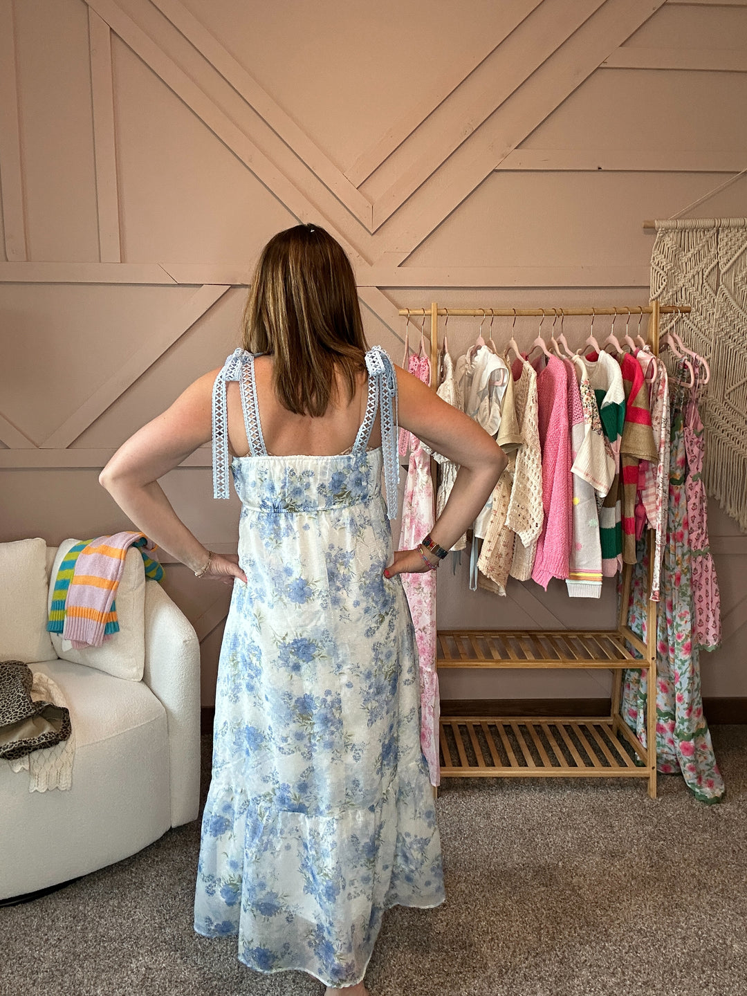 Blooming Romance Midi Dress