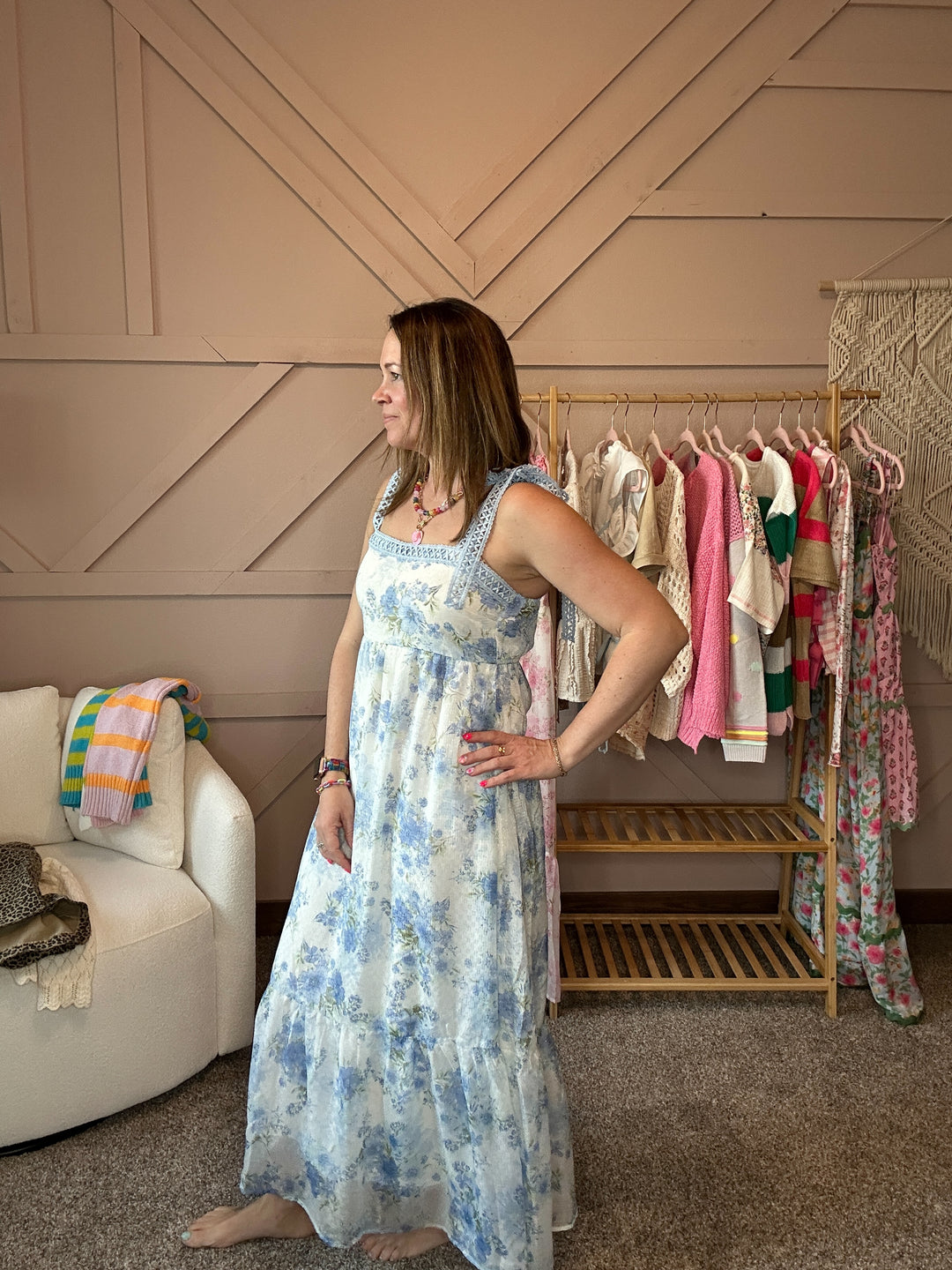 Blooming Romance Midi Dress