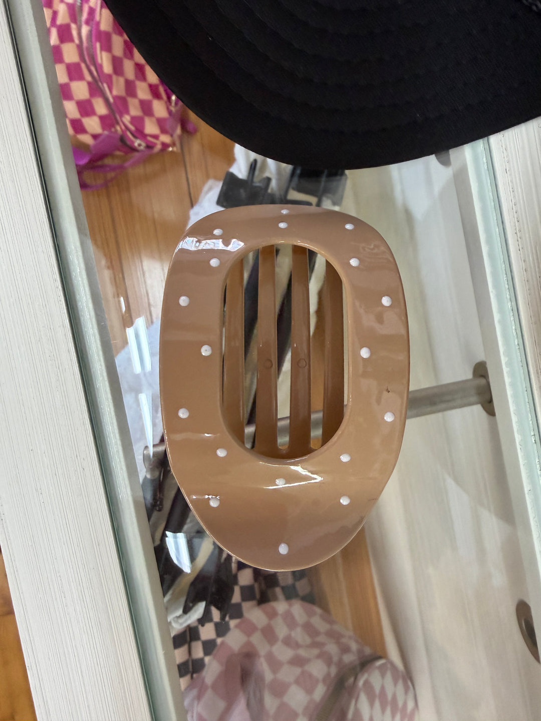 Polka Dot Flat Clips