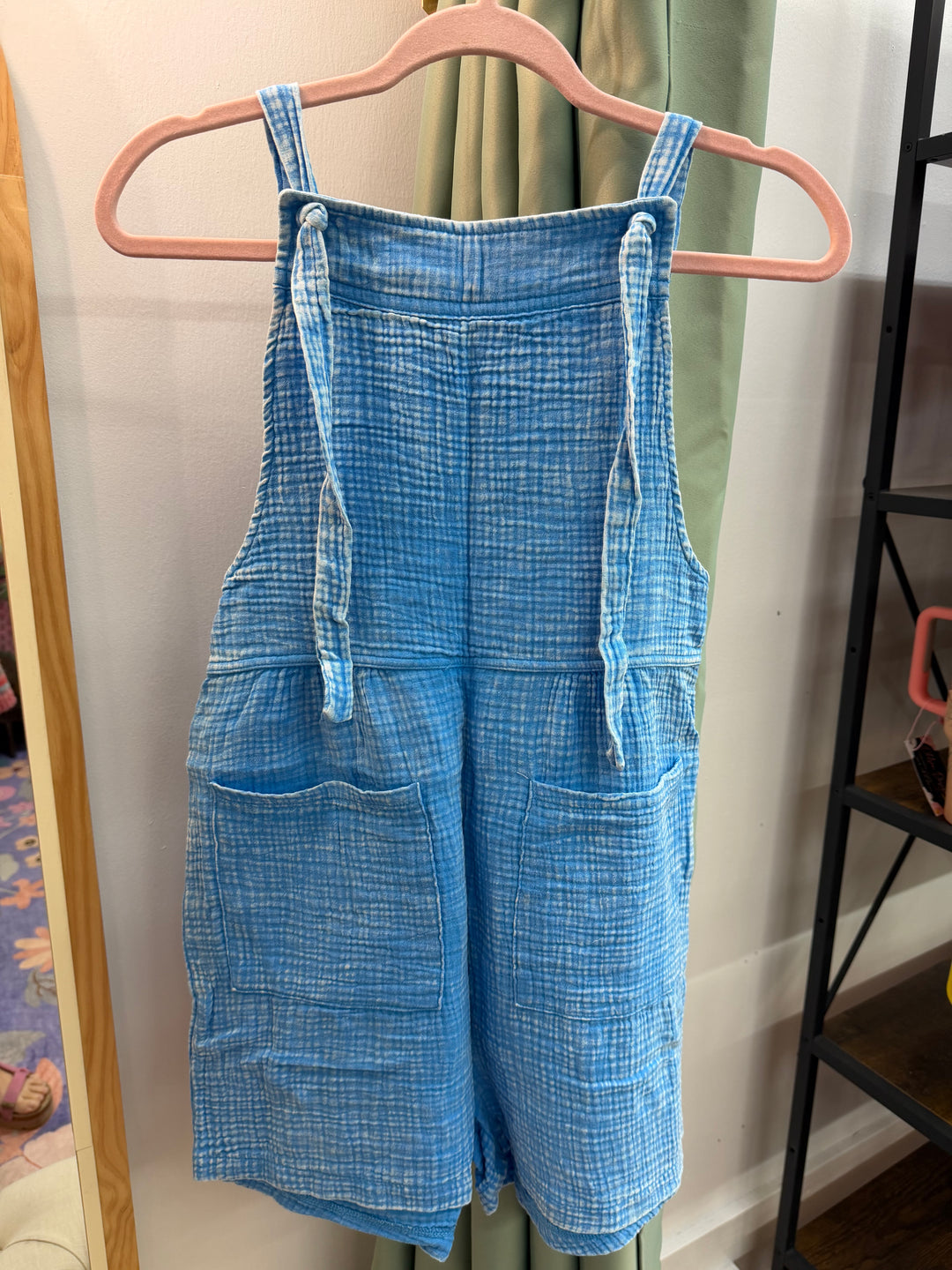 Easy Days Gauze Romper - Blue