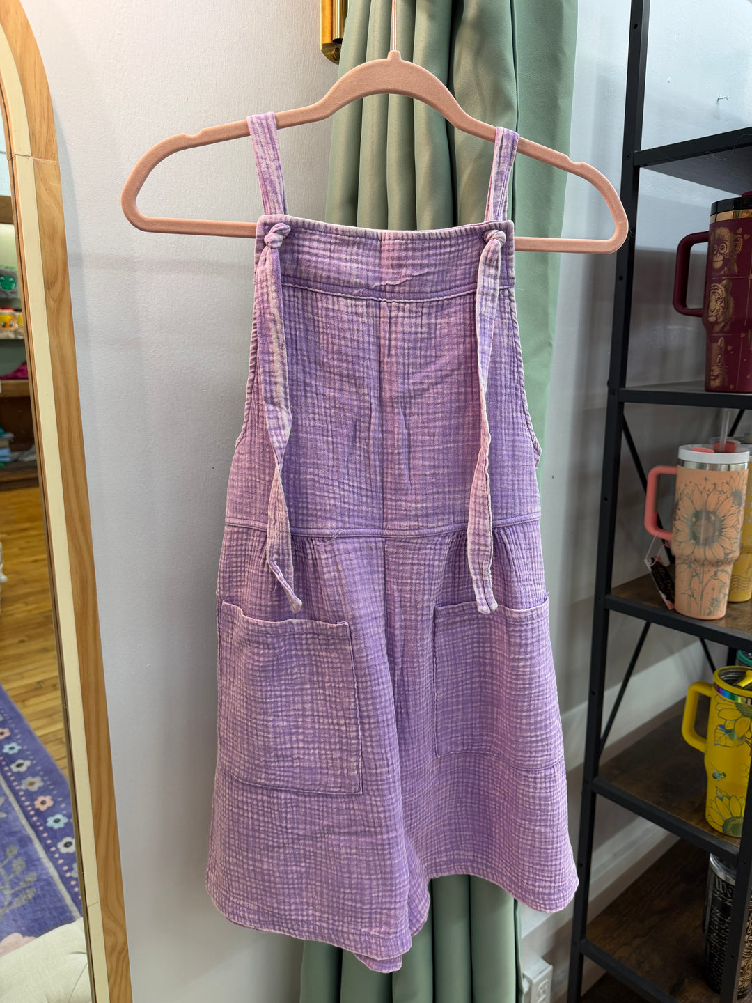 Easy Days Gauze Romper - Lavender
