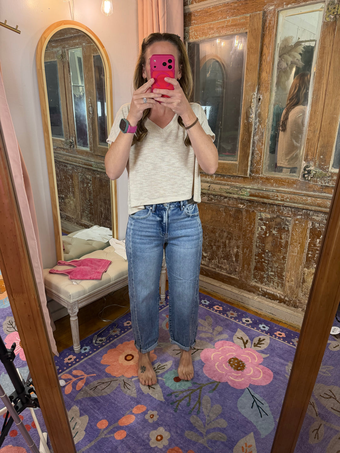 Midtown Muse Barrel Jeans