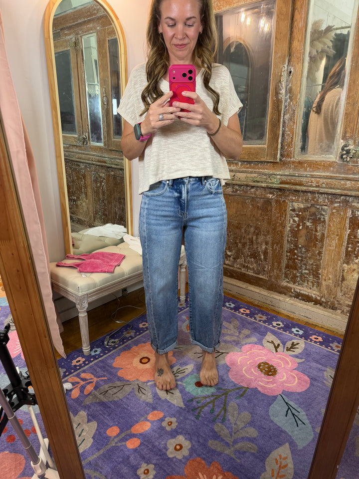 Midtown Muse Barrel Jeans