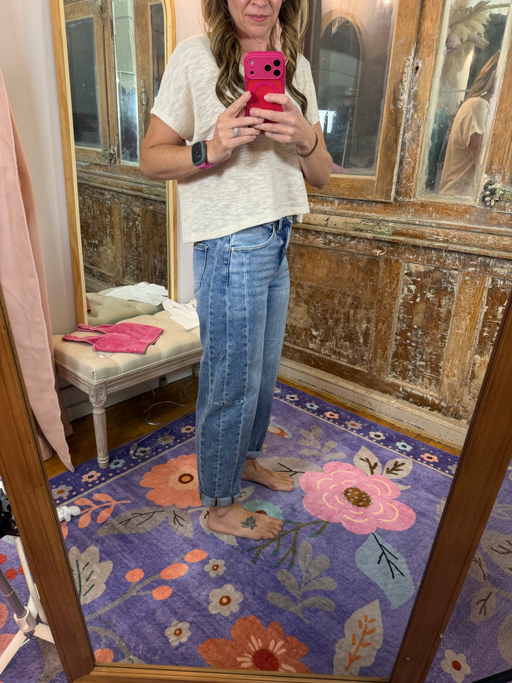 Midtown Muse Barrel Jeans