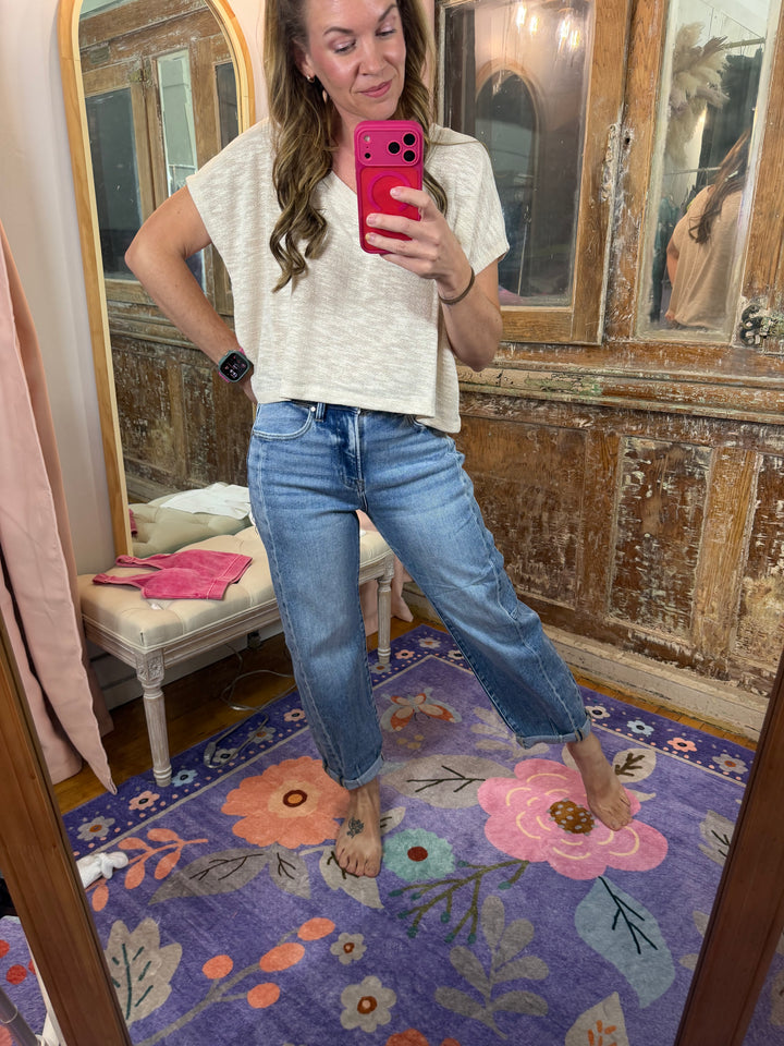Midtown Muse Barrel Jeans