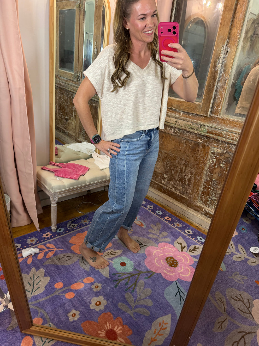 Midtown Muse Barrel Jeans