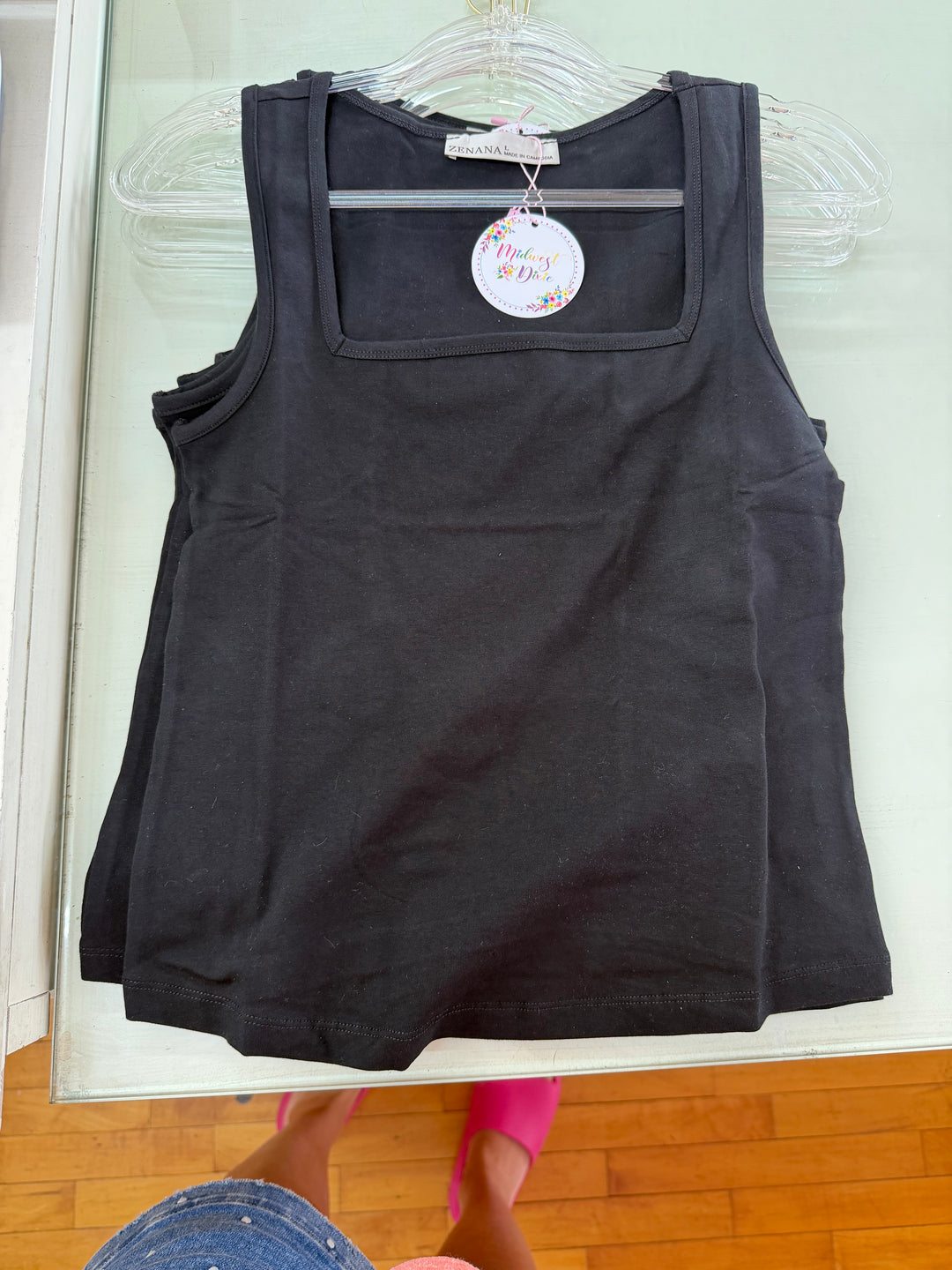The Essential Square Neck Tank