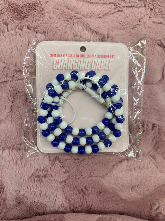 Dual Beaded Cord Chargers
