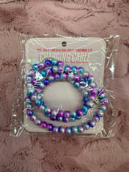 Dual Beaded Cord Chargers