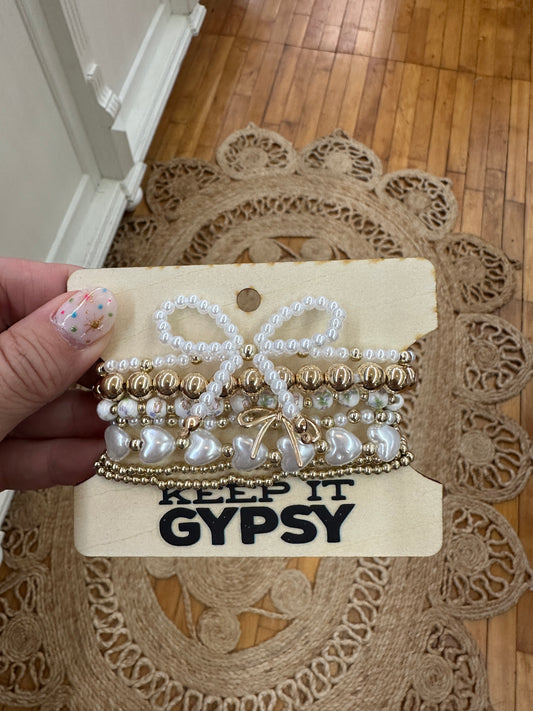Beaded Bow Braclets