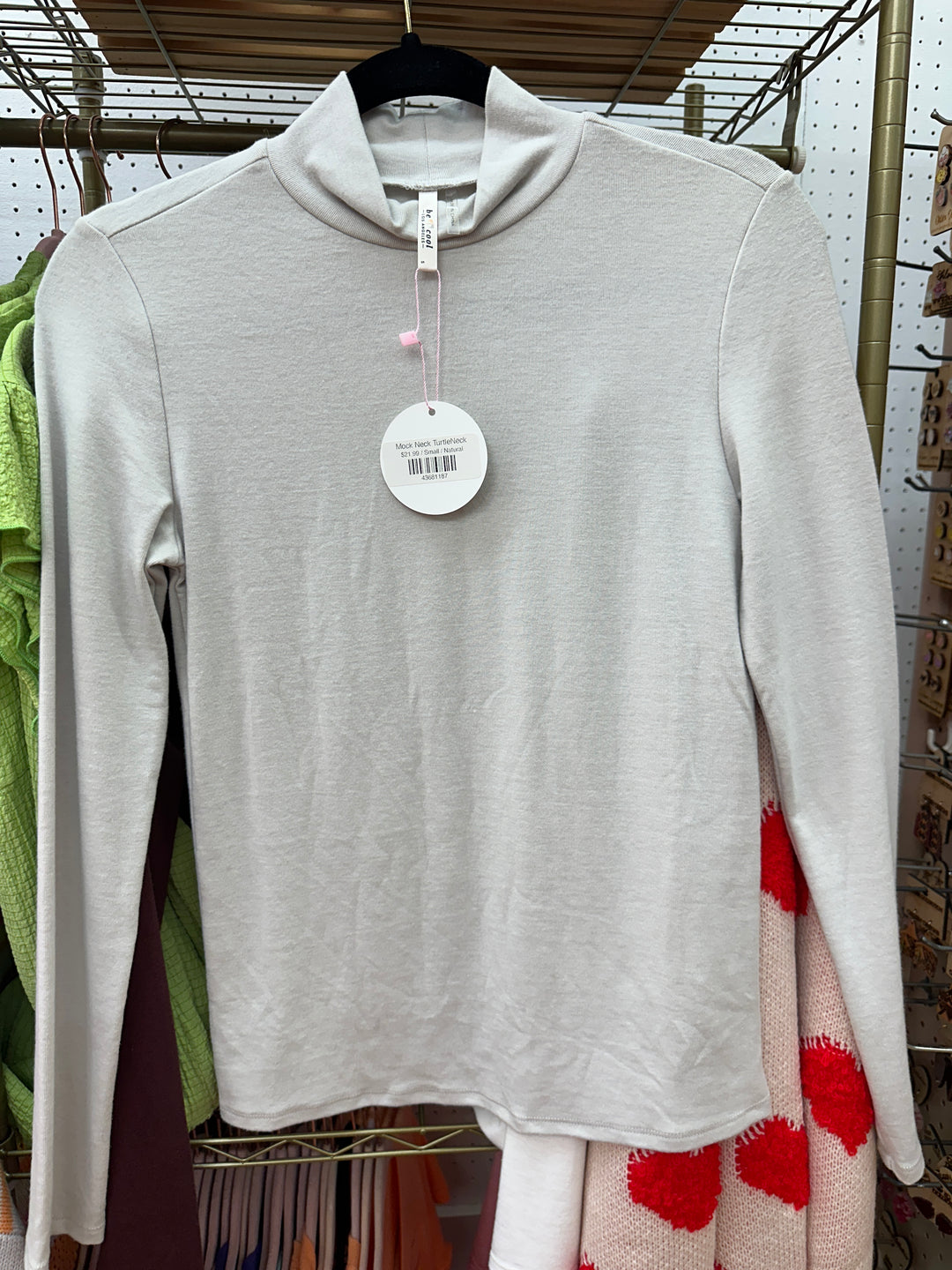 Mock Neck TurtleNeck