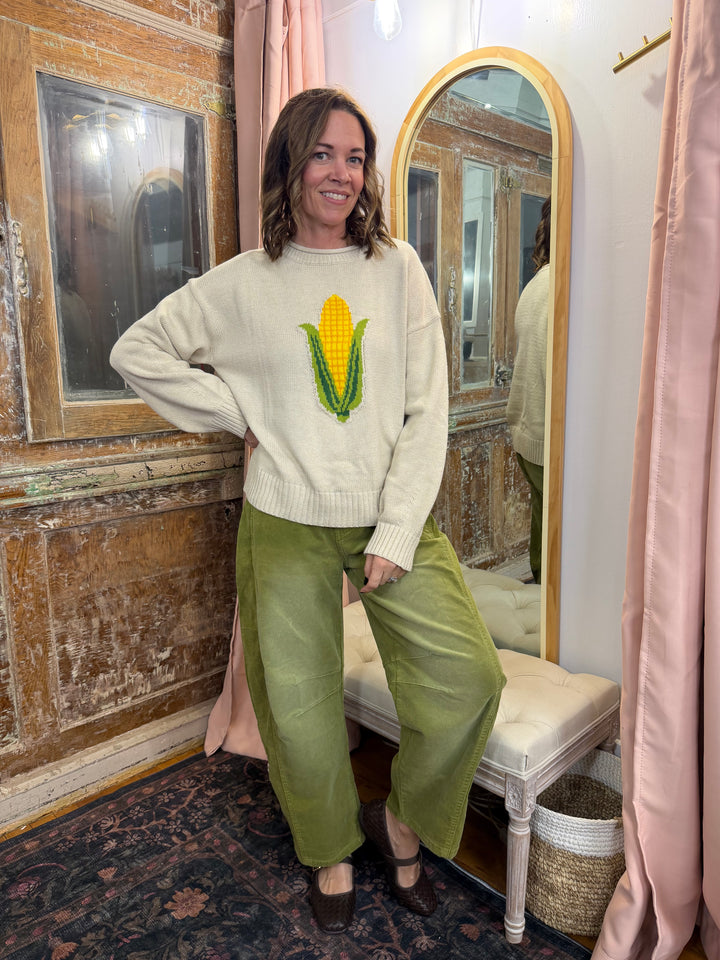 Sweet as Corn Knit Sweater