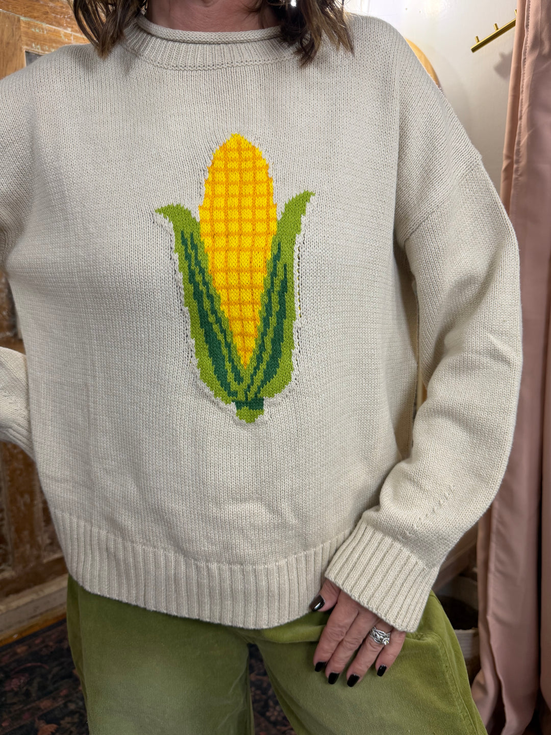 Sweet as Corn Knit Sweater