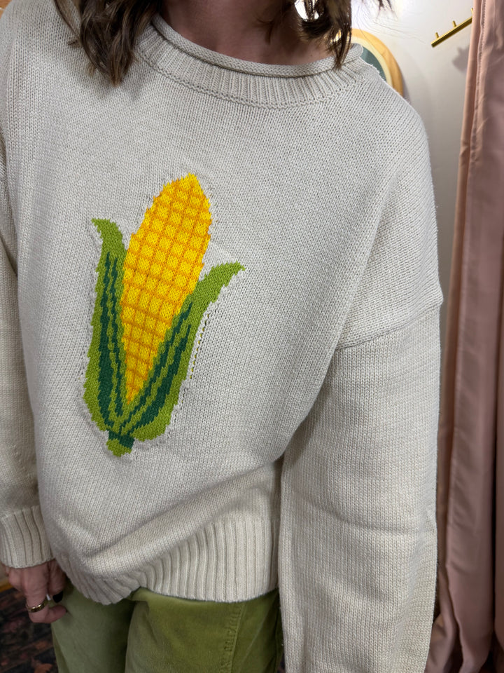 Sweet as Corn Knit Sweater