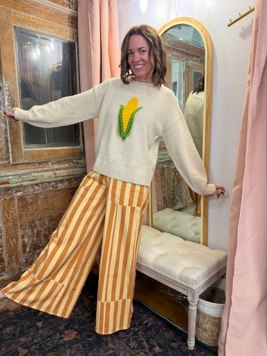 Sweet as Corn Knit Sweater
