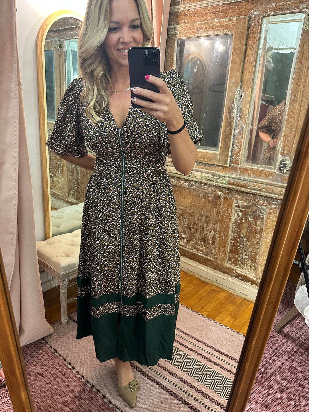 Garden Stroll Midi Dress