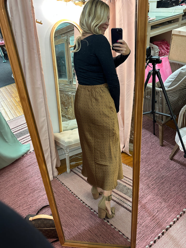 Fitted Square Neck Long Sleeve Athleisure Top