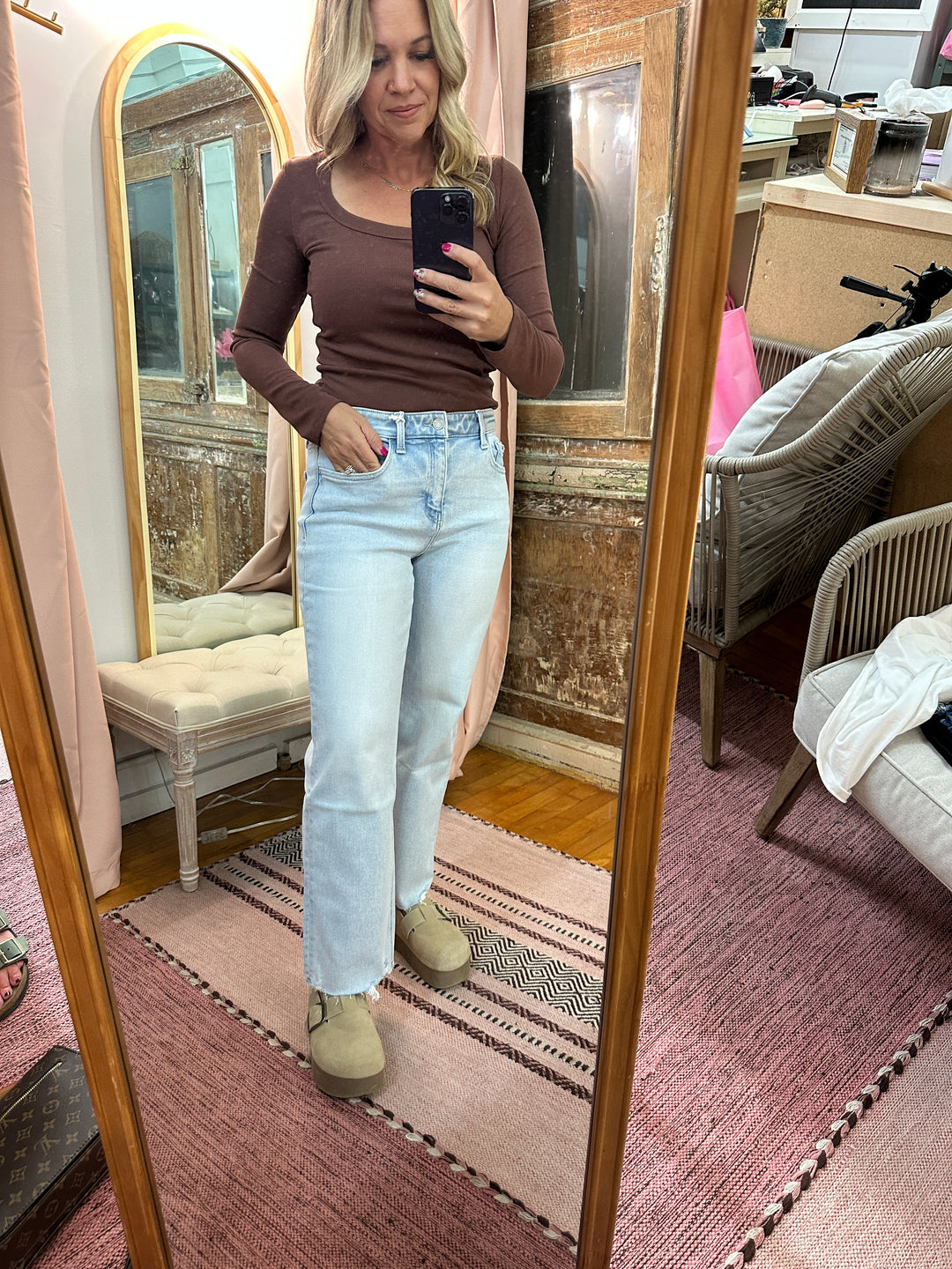 Lovervet High Rise Slim Wide