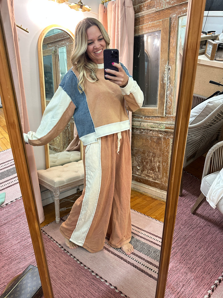 Cinnamon Wide Leg Pants