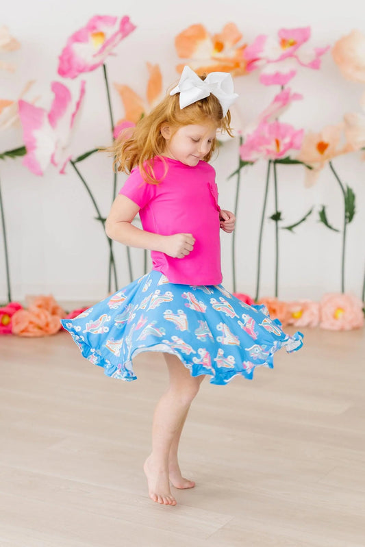 Let the Good Times Roll Twirl Skort
