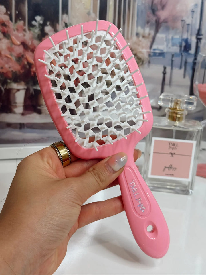 TMLL Tangle Tamer Hair Brush - Pink