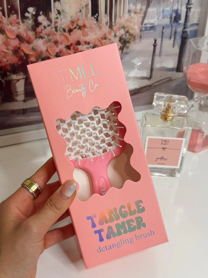 TMLL Tangle Tamer Hair Brush - Pink