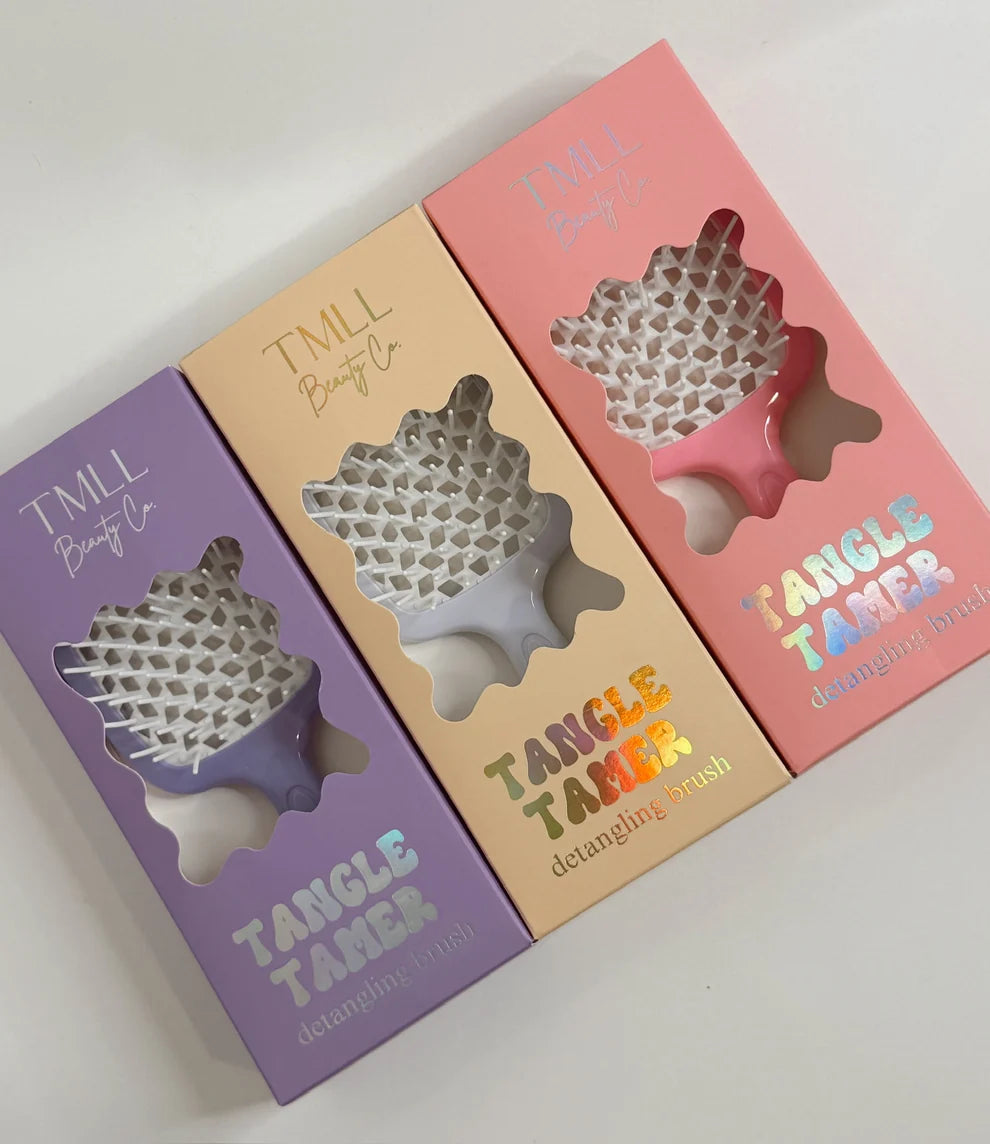 TMLL Tangle Tamer Hair Brush - Purple
