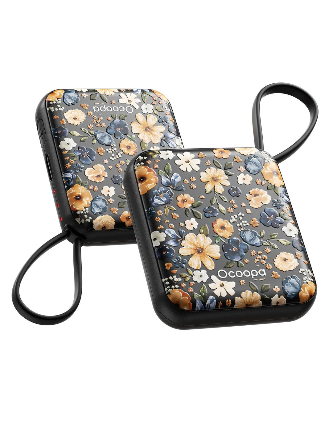 Ocoopa UT5 Nano Floral Reusable Hand Warmer: Flower