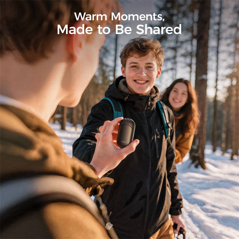 Ocoopa UT3 Lite Plus Retail Exclusive Portable Golf Hand Warmer: Black on White