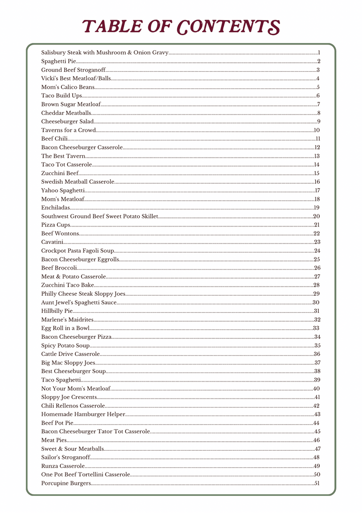 The Ultimate Ground Beef Cookbook